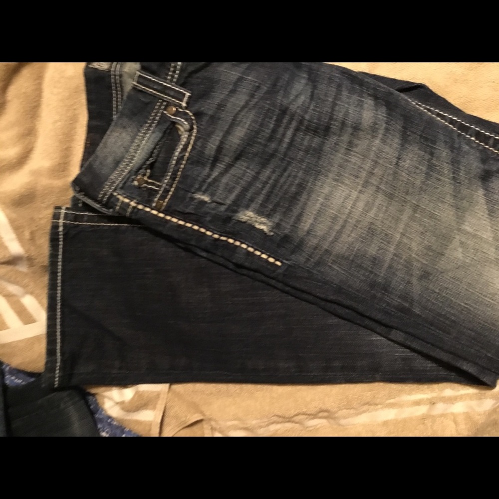 Buckle women jeans